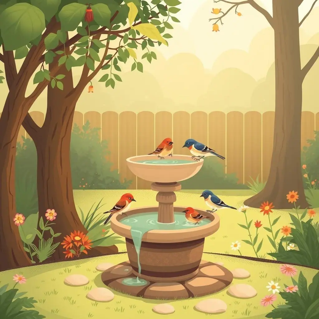 Creating a Bird-Friendly Water Feature on Any Budget