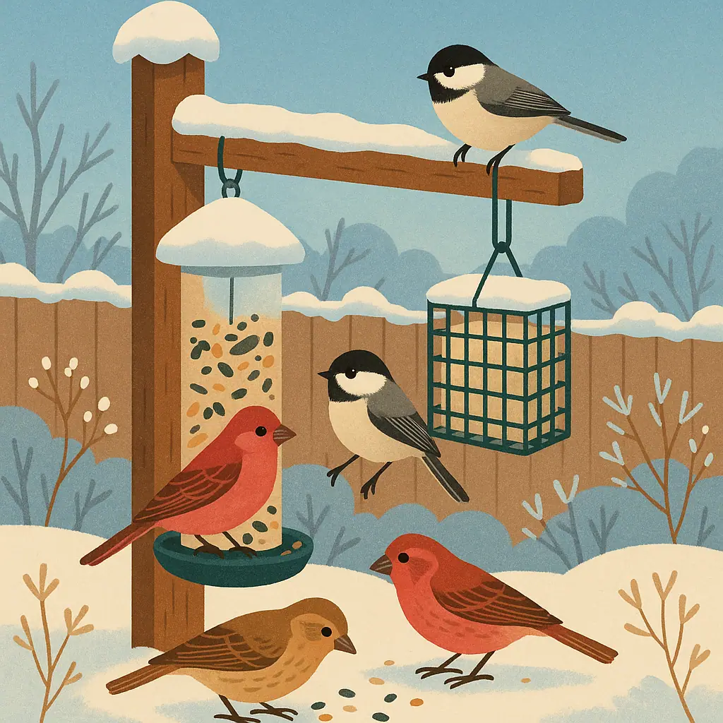 Winter Feeding: How to Help Birds Survive the Cold Months