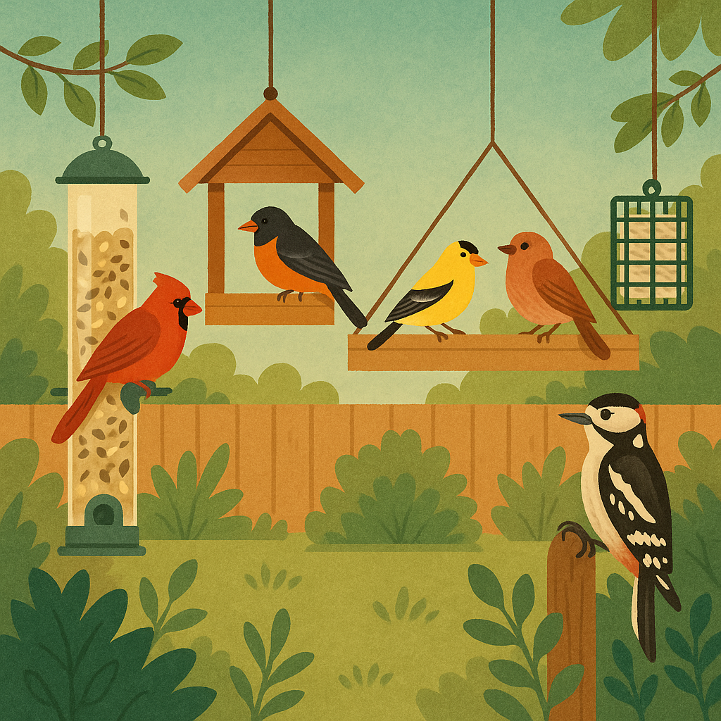 bird feeder types