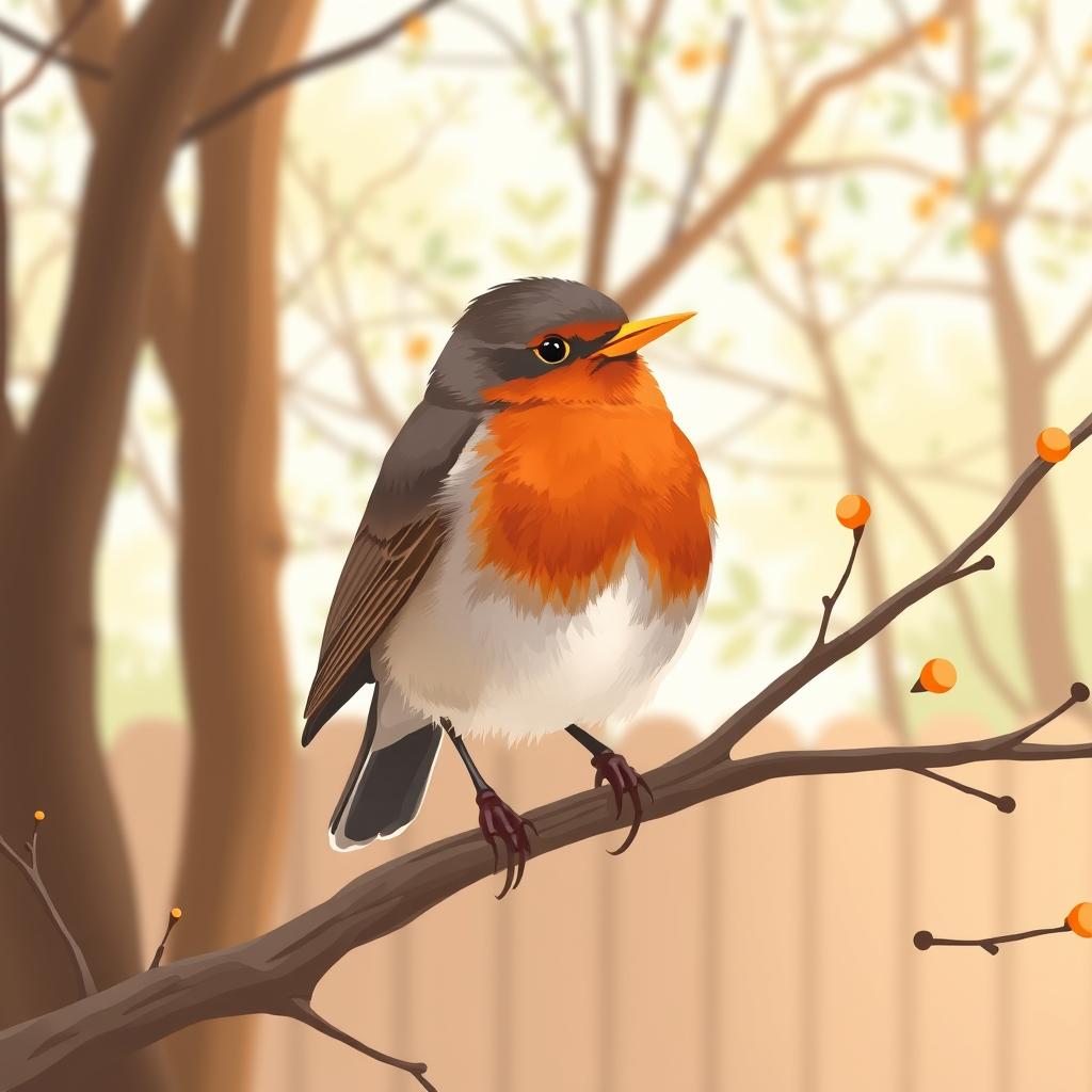 american robin identification