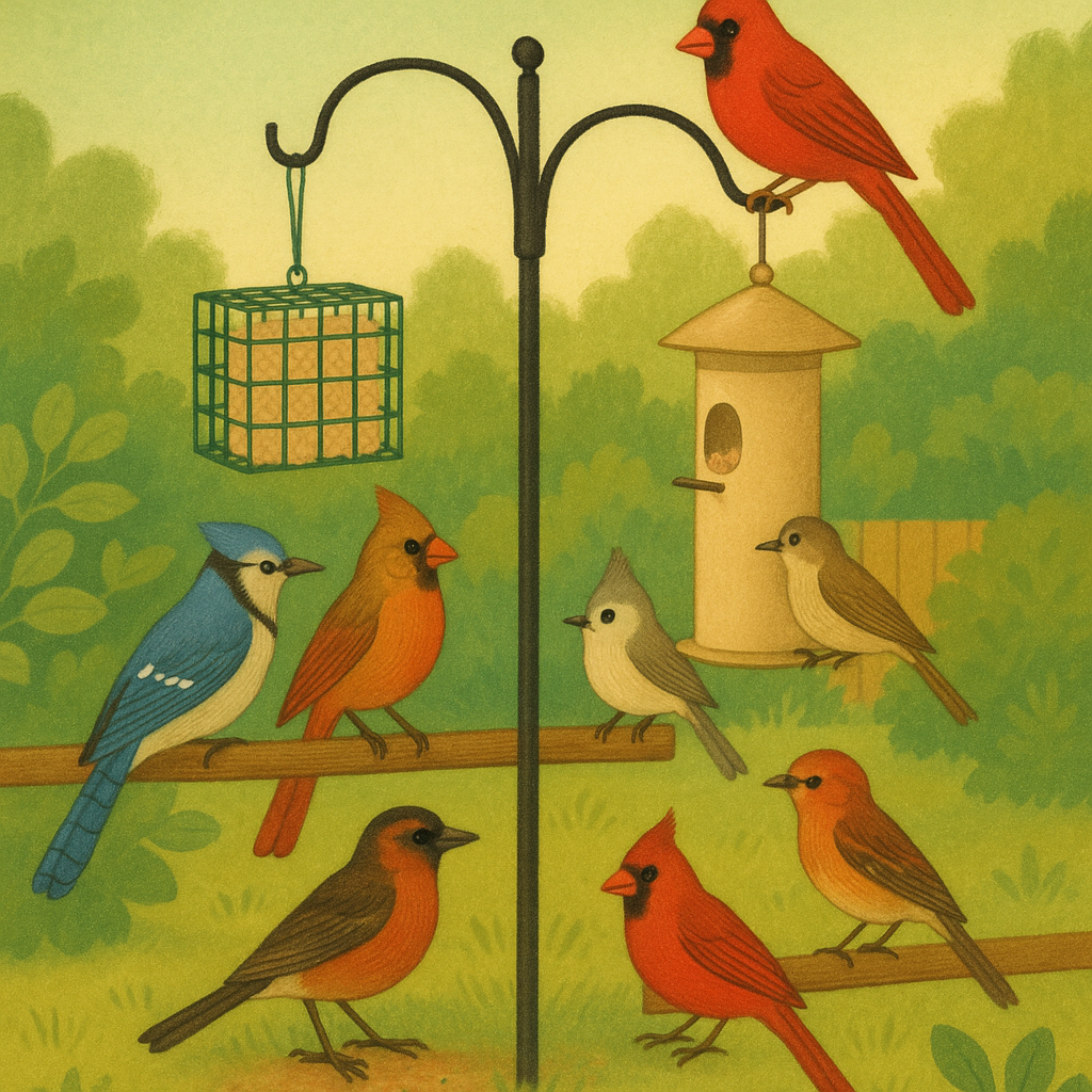 pest birds backyard