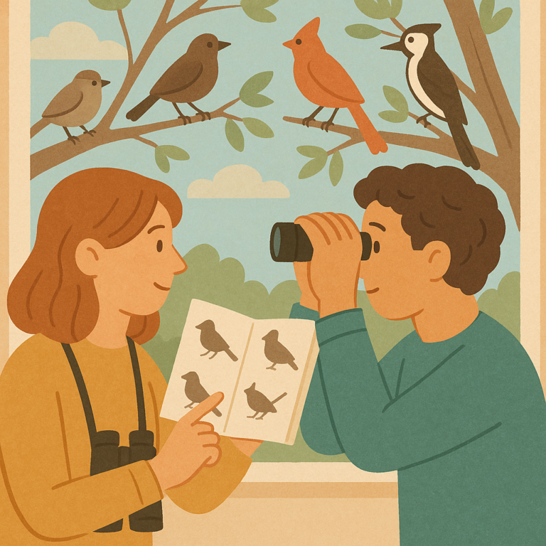 identify birds by shape