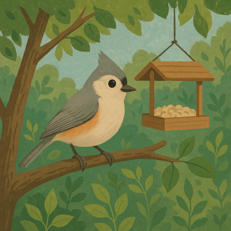 tufted titmouse identification