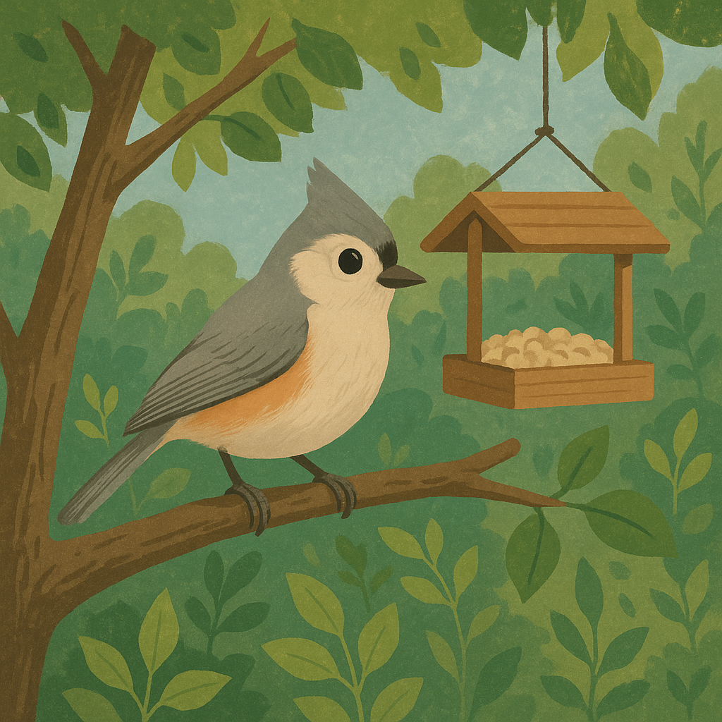 tufted titmouse identification